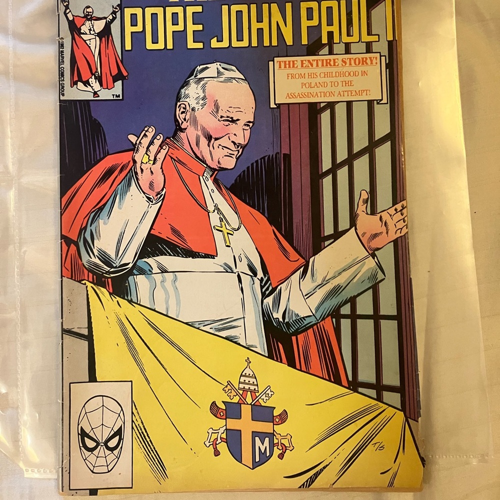 Marvel Comics The Life of Pope John Paul II